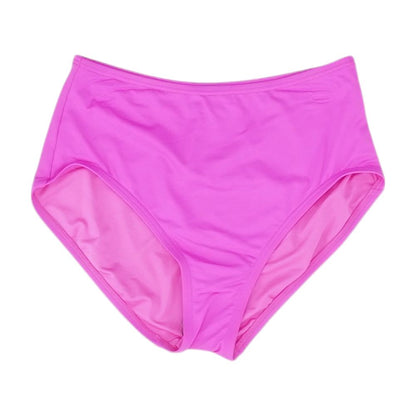 Pink Solid Swim Bottom