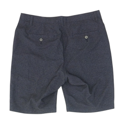 Navy Chevron Active Shorts