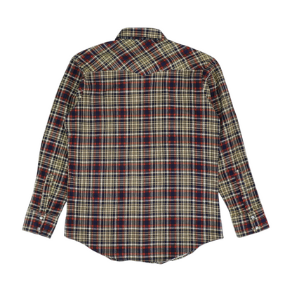 Multi Plaid Flannel Button Down