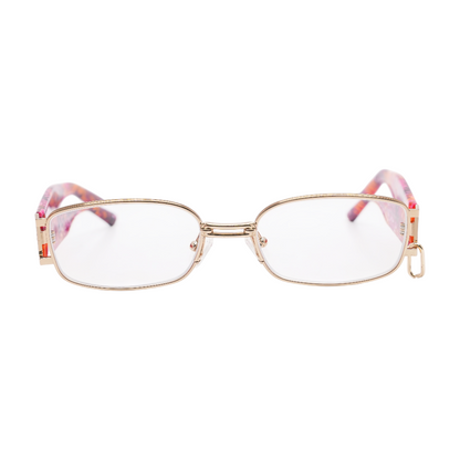 Gold JGM759997-01 Rectangle Prescription Eyewear