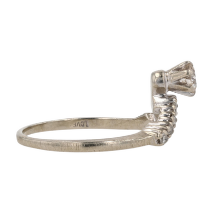 3/8 ctw 14K White Gold Diamond Fashion Ring