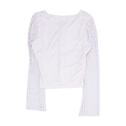 Pink Cropped Blouse