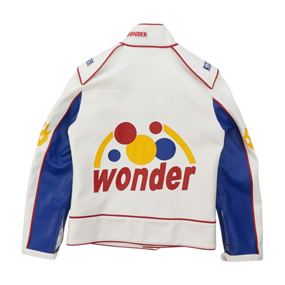 White Abstract Jacket
