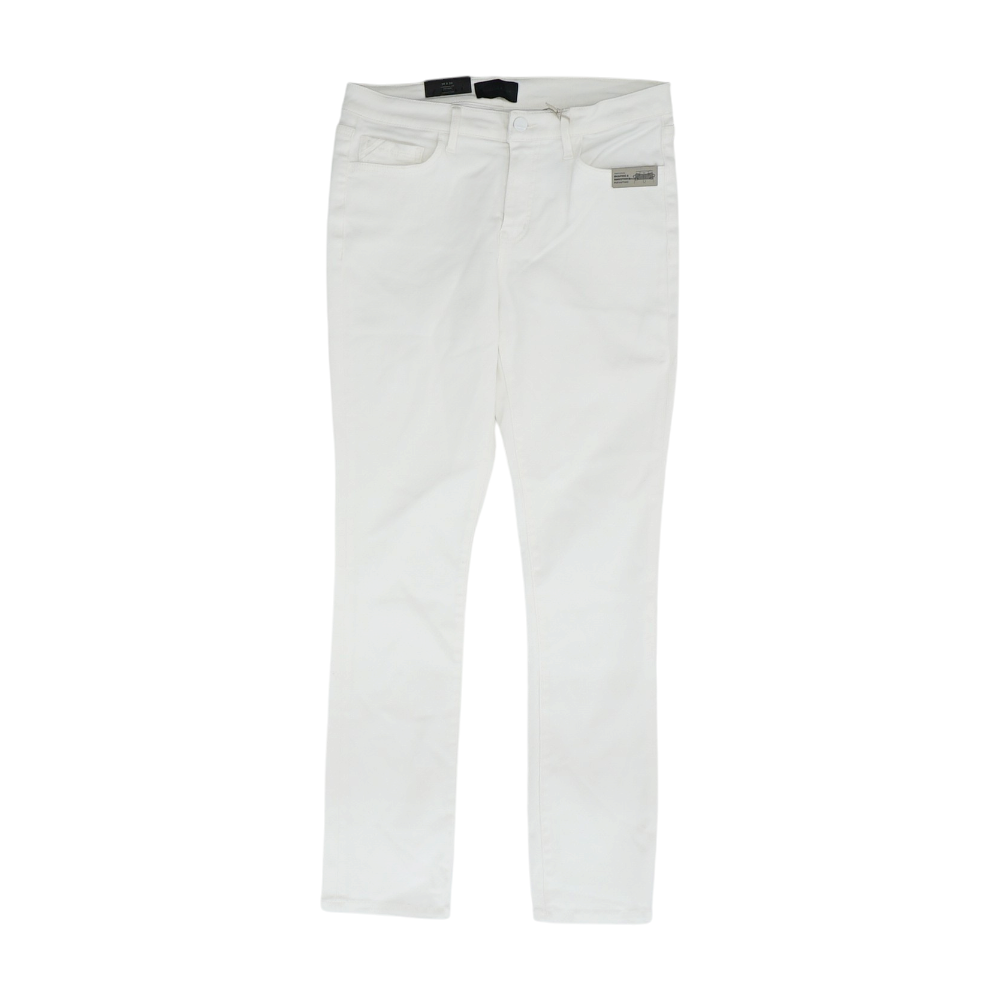 Buckle White Skinny Jeans – Image 1