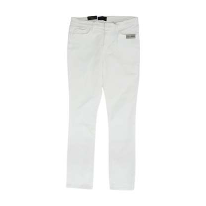 Buckle White Skinny Jeans – Image 1