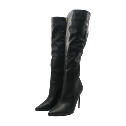 Black Knee-High Boots