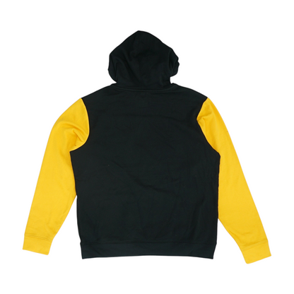Black Boston Bruins Color Block Hoodie Pullover