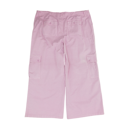 Pink Plus Wide Leg Pants