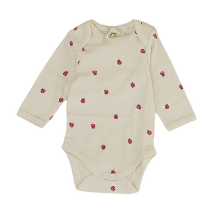 Cream Graphic Onesie