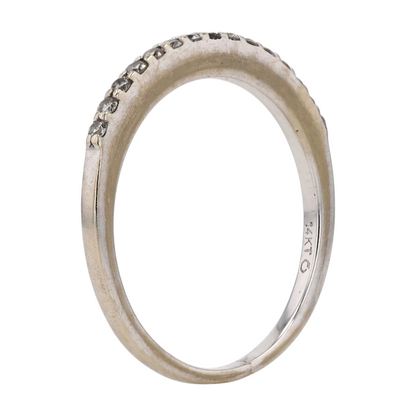 1/5 ctw 14K White Gold Diamond Band Ring