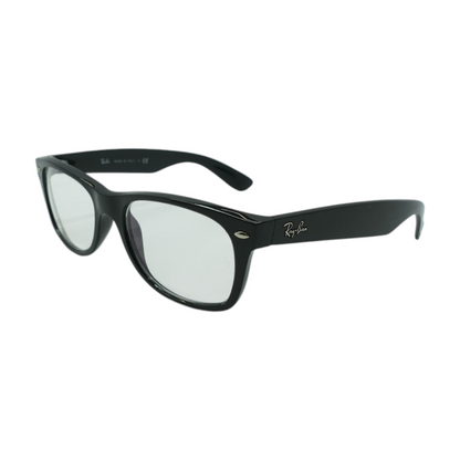 Black New Wayfarer Rectangle Prescription Eyewear