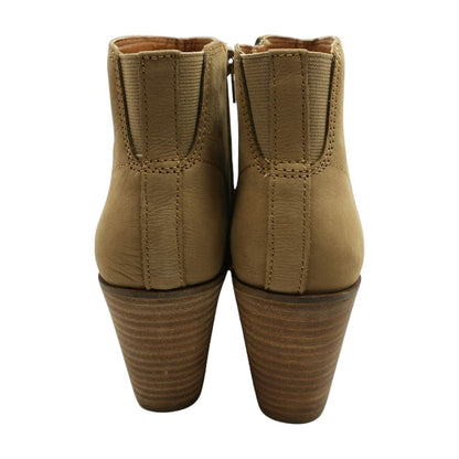 Beige Ankle Boots