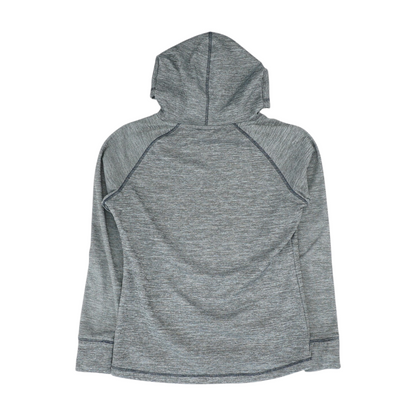Gray Illinois Fighting Illini Solid Hoodie Pullover