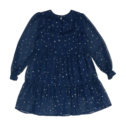 Navy Graphic Dress