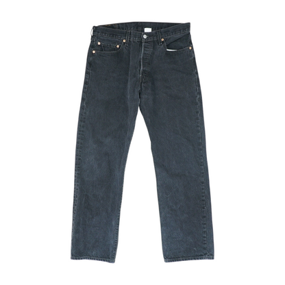 501 Black Regular Jeans