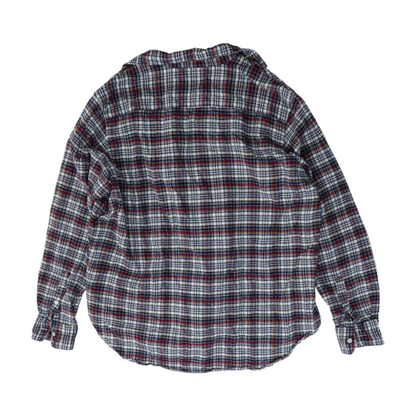 Multi Plaid Button Down