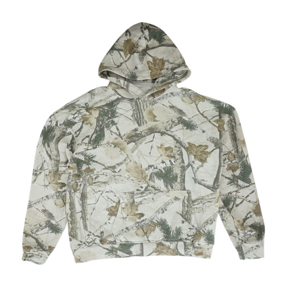 Gray Tall Camo Hoodie Pullover