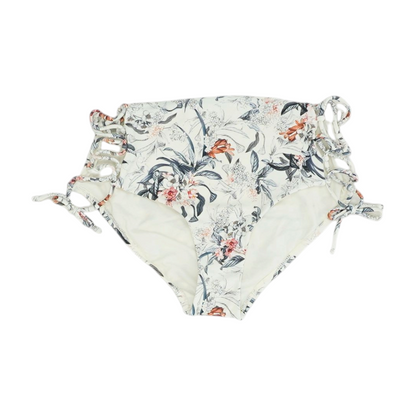 Ivory Floral Swim Bottom