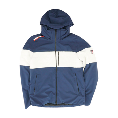 Navy Color Block Jacket