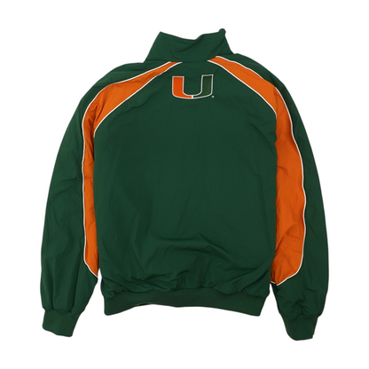 Green Miami Hurricanes Solid Jacket