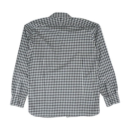 Multi Check Long Sleeve Button Down