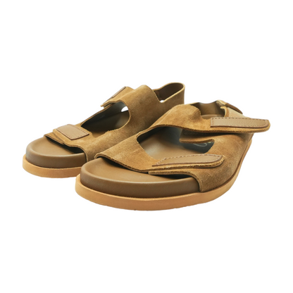 Brown Flat Sandals