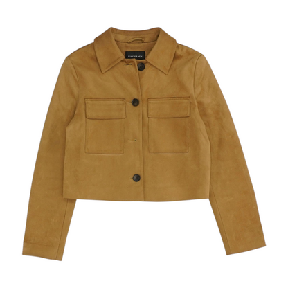 Brown Solid Jacket