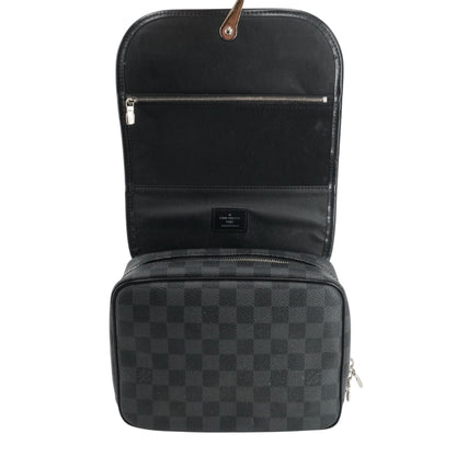 Damier Graphite Canvas Hanging Toiletry Pouch