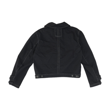 Black Solid Blazer