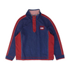 Navy Color Block 1/4 Zip Pullover