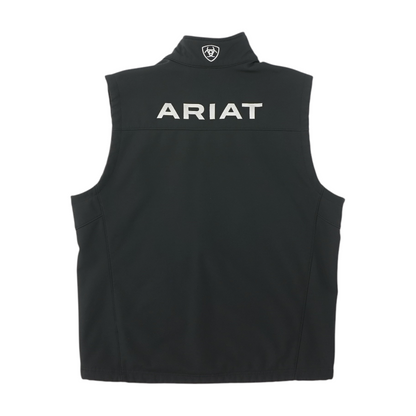Black Solid Vest