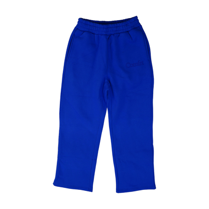 Blue Straight Pants