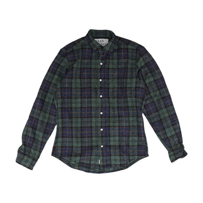 Green Plaid Button Down