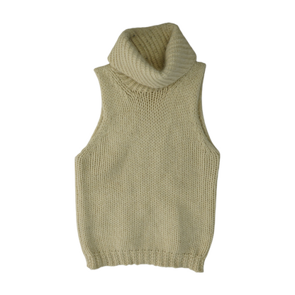 Beige Vest Sweater