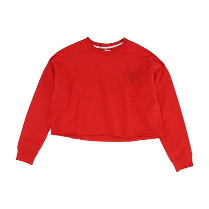 Red Solid Sweatshirt