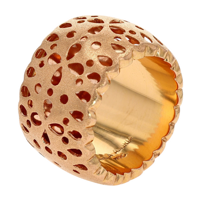 18K Rose Gold Band Ring