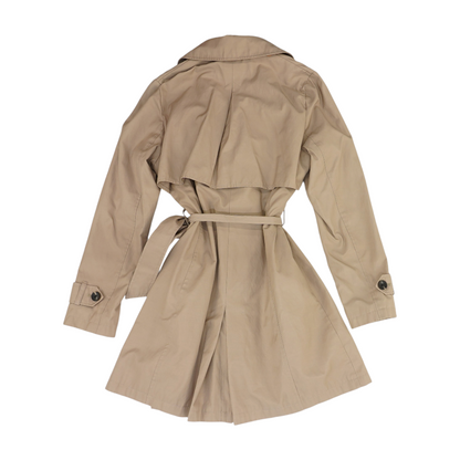Beige Solid Coat