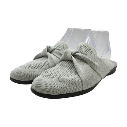 Gray Slip-On Flats