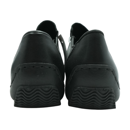 Black Slip-On Flats