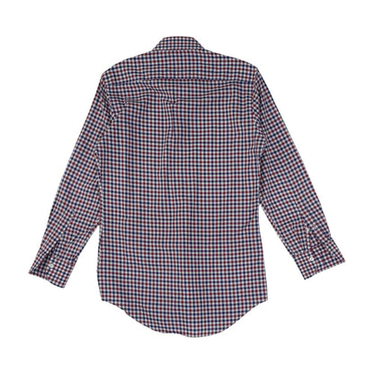 Red Check Long Sleeve Button Down