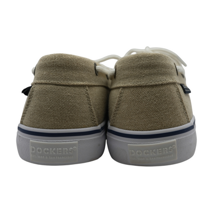Beige Lace-Up Casual Shoes
