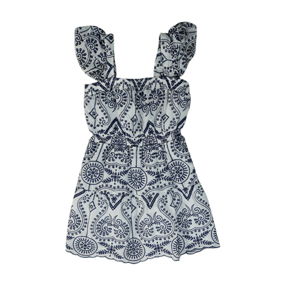 White Graphic Dress