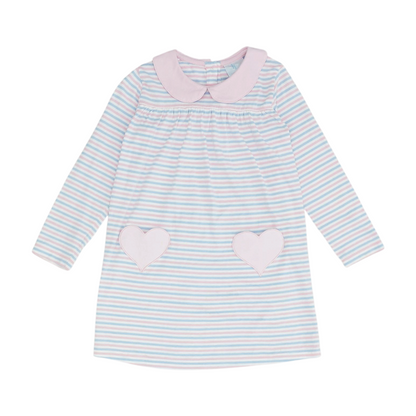 Pink Striped Dress