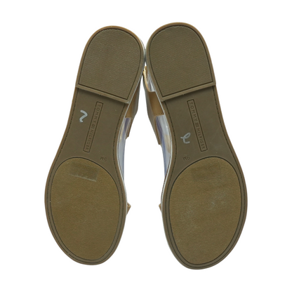 Tan Flat Sandals