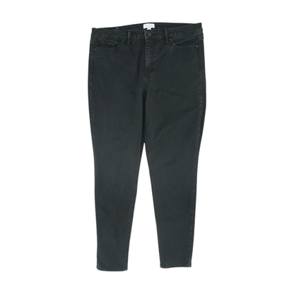 Black Tapered Jeans