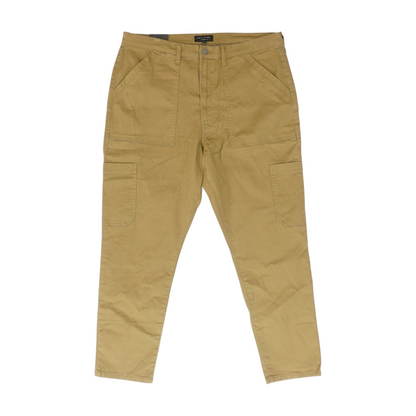 Brown Plus Slim Pants