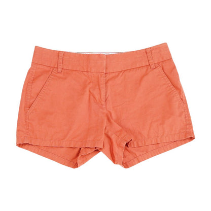 Rust Solid Chino Shorts