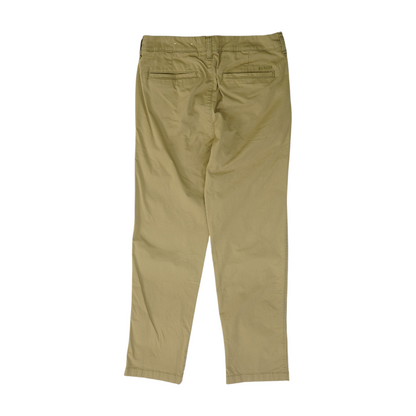 Khaki Straight Pants
