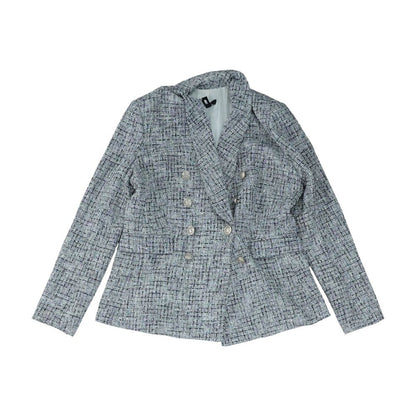 Gray Plaid Blazer