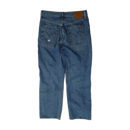 Blue Straight Jeans